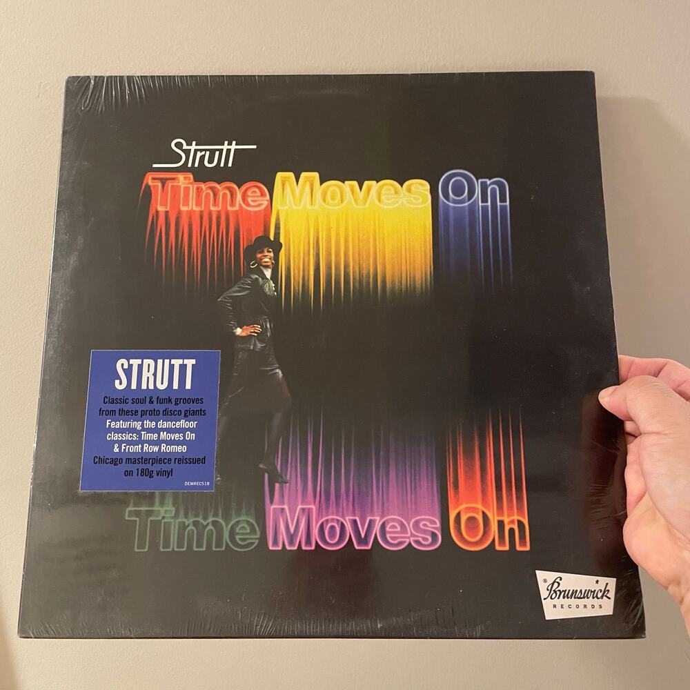 Strutt - Time Moves On LP Sealed vinyl record soul funk rare
